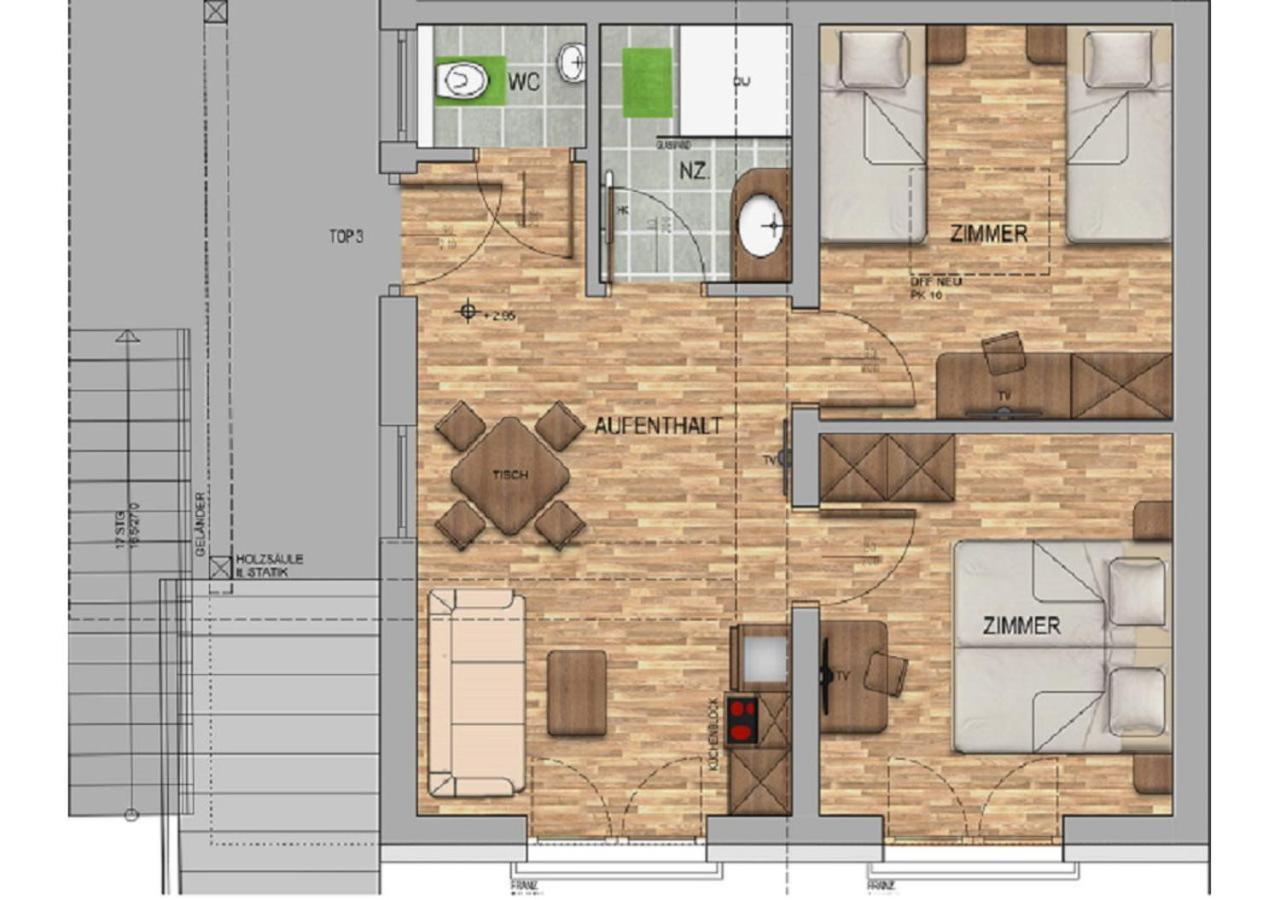 Apartmenthaus Strasswirt De Luxe Apartment